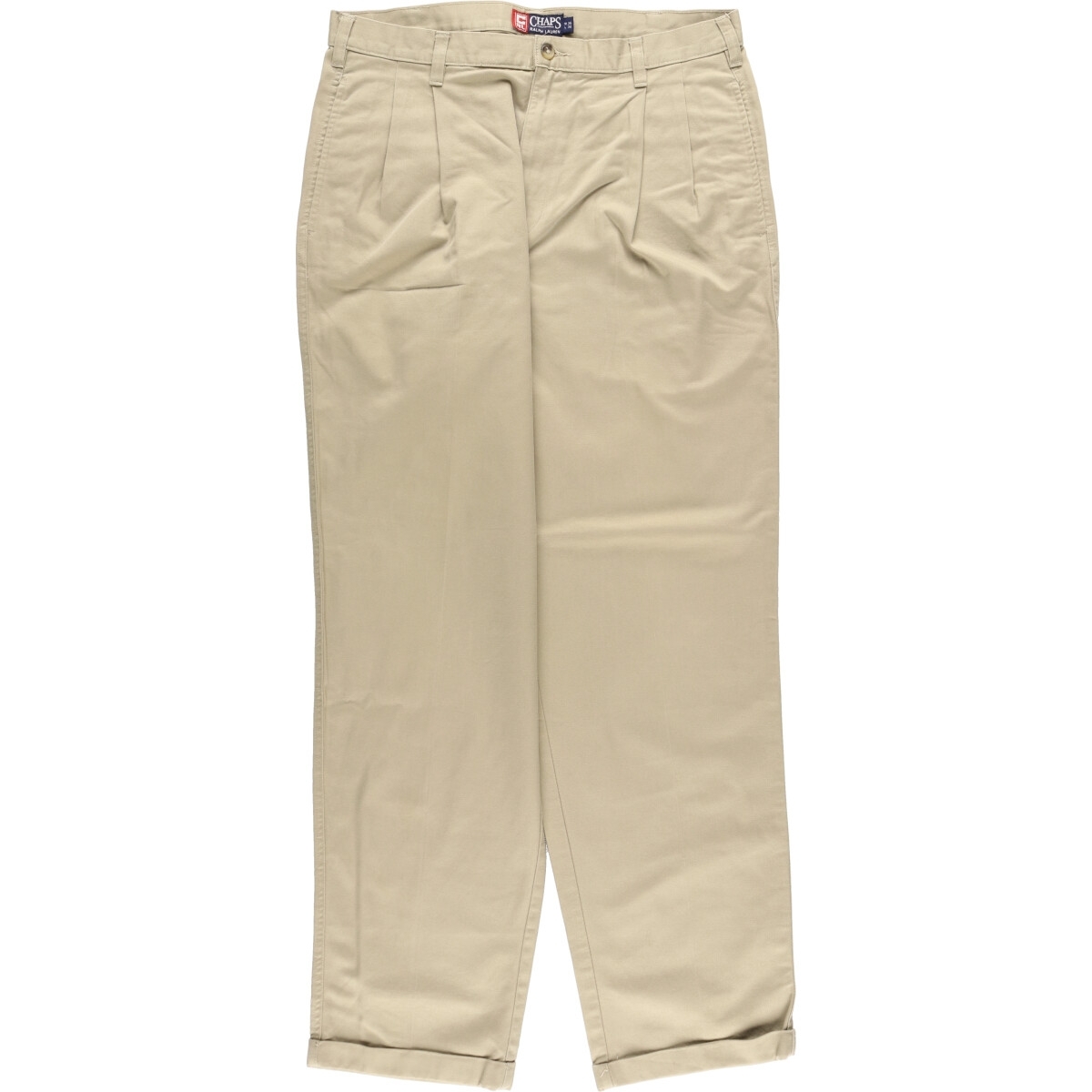 古着 90年代 ラルフローレン Ralph Lauren CHAPS チャップス ツータック チノパンツ メンズw35相当 ヴィンテージ /eaa494780 【SS2509_30】拍卖