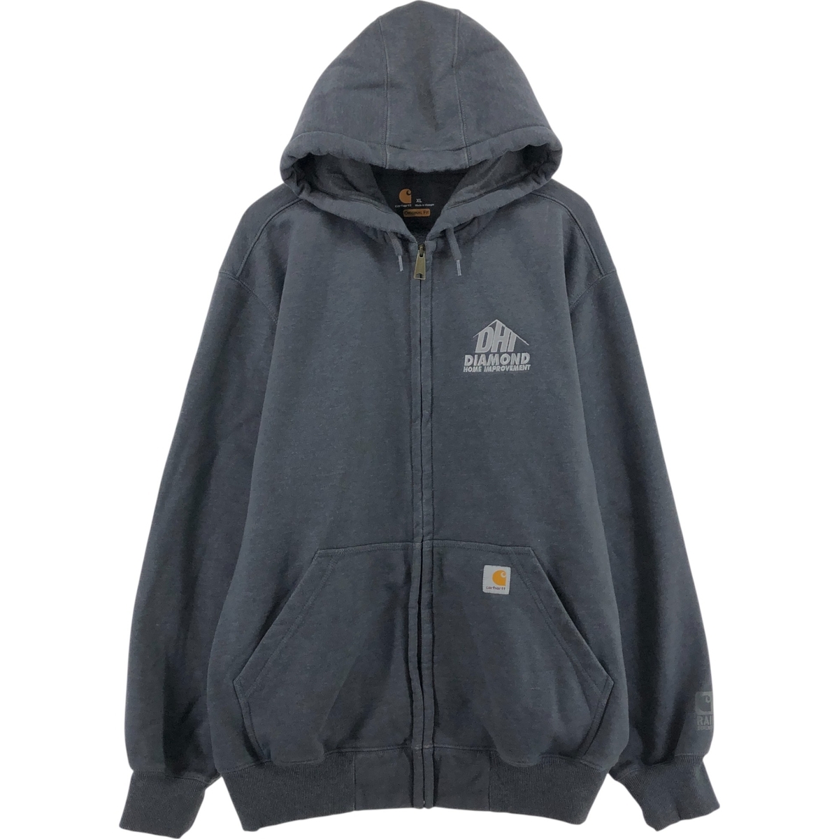 古着 カーハート Carhartt ORIGINAL FIT スウェットフルジップパーカー メンズXL相当 /eaa544673 【SS2509_30】拍卖
