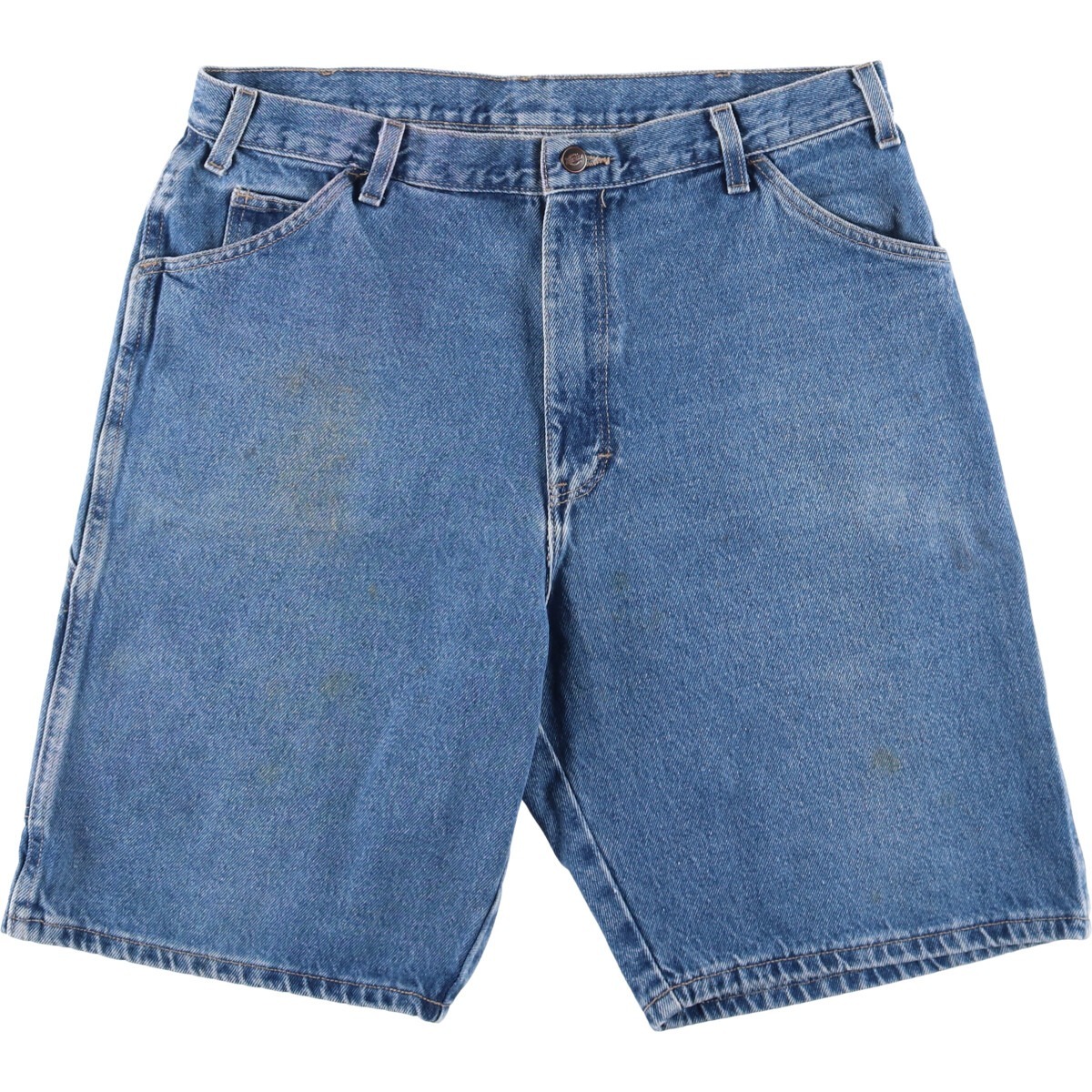古着 ディッキーズ Dickies デニムペインターショーツ ハーフパンツ メンズw36相当 /eaa548455 【SS2509_30】拍卖