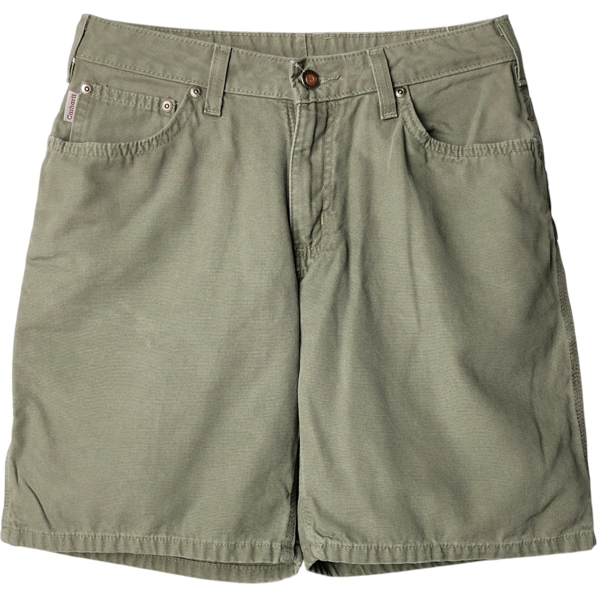古着 00年代 カーハート Carhartt ダック地 ペインターショーツ ショートパンツ レディースL(w29)相当 /eaa579320拍卖