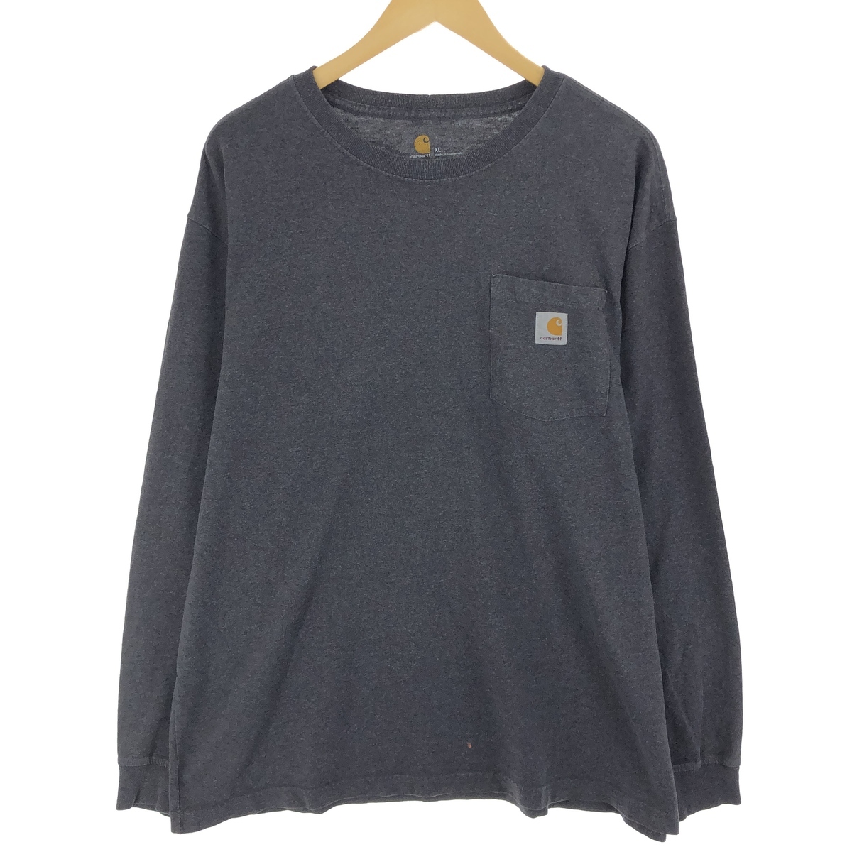 古着 カーハート Carhartt ORIGINAL FIT 無地ポケットロングTシャツ ロンT メンズXL /eaa465402 【SS2509_30】拍卖