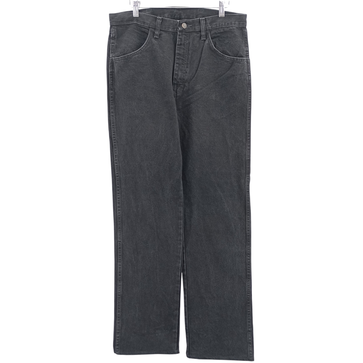 古着 ラスラー RUSTLER ブラックデニム ストレートデニムパンツ メンズw34相当 /eaa419354拍卖