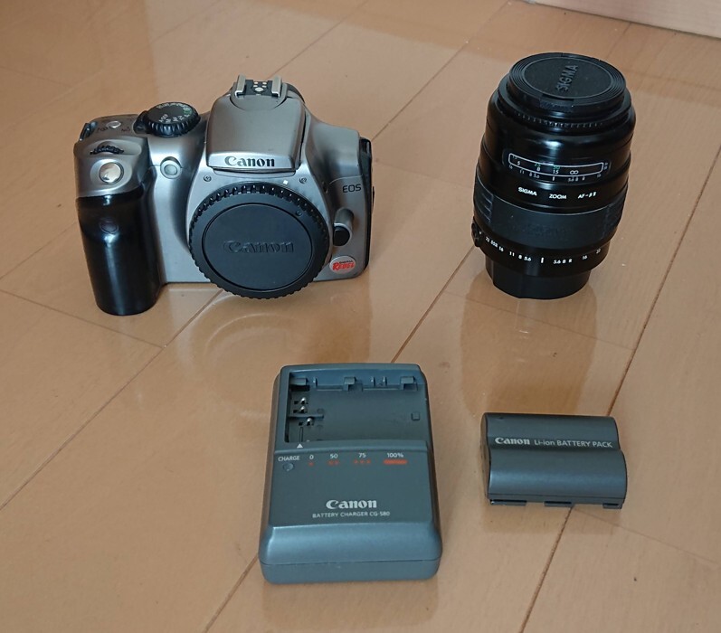 【CANON】 EOS DIGITAL REBEL ☆ レンズセット拍卖