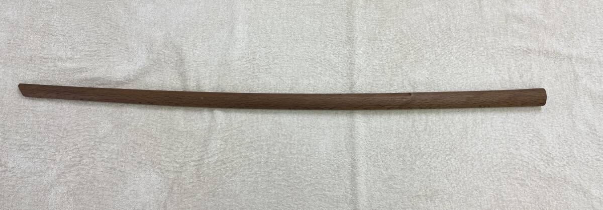 【送料無料】ほぼ未使用 本赤樫木刀 101cm 504g拍卖