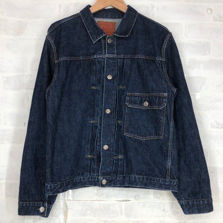TCB jeans S30s 1st デニムジャケット Gジャン SIZE: 44 インディゴ Tバッグ仕様 MH632025022806拍卖