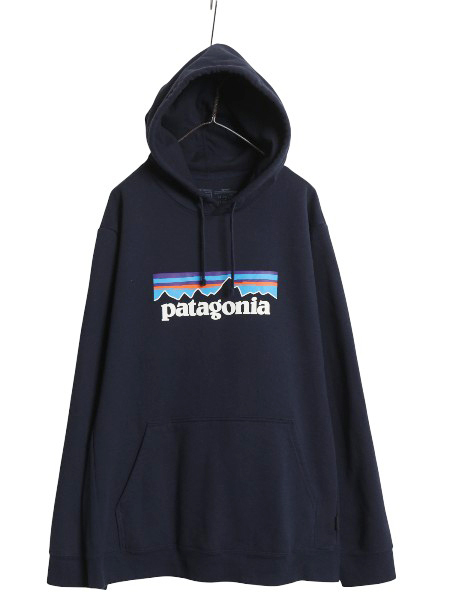 パタゴニア プリント スウェット フード パーカー メンズ XXL レディース XXXL 古着 23年製 トレーナー プルオーバー 裏起毛 大きいサイズ拍卖