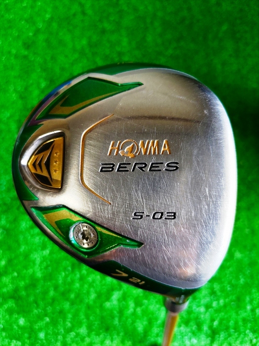 ★激安!特価!★ BERES S-03 フェアウェイ 7W 21° 3STAR ARMRQ8 49 (S) べレス アーマック拍卖