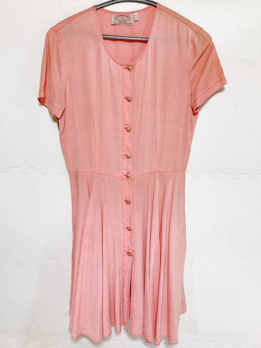 ★ARMANIJEANS アルマーニジーンズ ワンピースシャツ USAサイズ8 Iサイズ42 GIORGIO ARMANI SPAV.OURININ 24MILAND拍卖