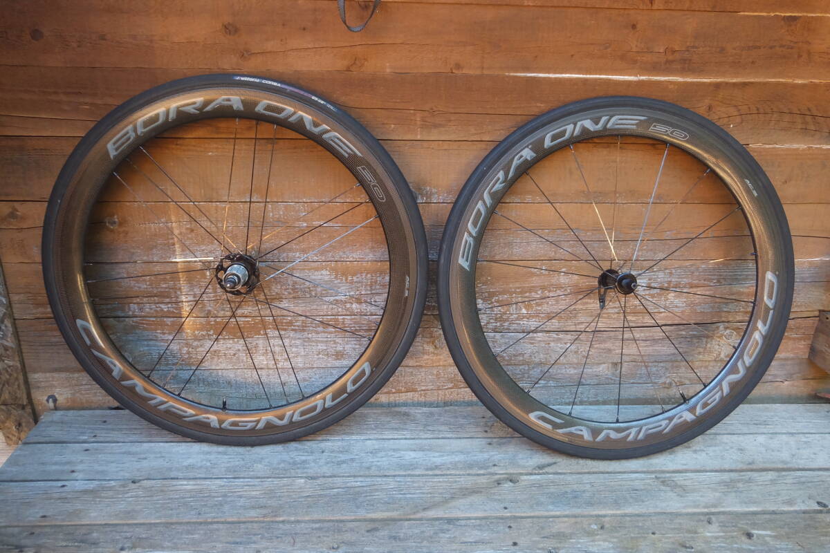 campagnolo BORA ONE 50 AC3 チューブラー 中古品拍卖