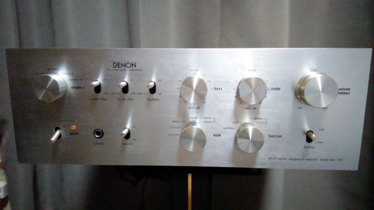 DENON PMA-235 プリメインアンプ メンテ修理 動作品 その1拍卖