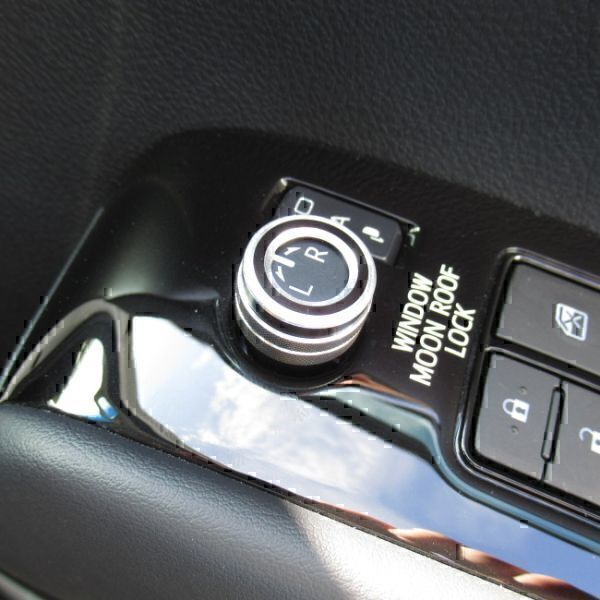 30 アルファード ヴェルファイア 50 プリウス トヨタ専用設計 ミラースイッチ アルミカバー アルマイト仕上げ 適合車種多数 ブラック拍卖