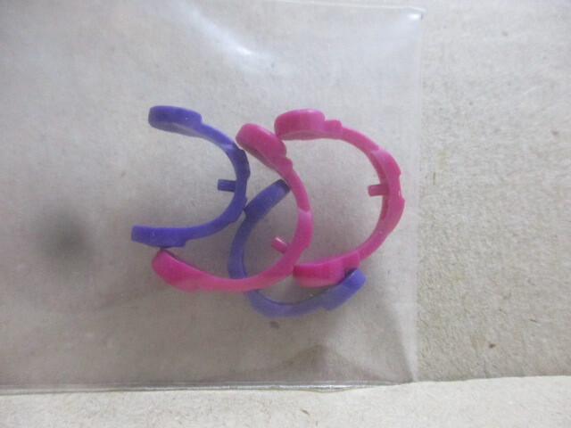 レゴ フィグ小物 ヘッドフォン 2色2個ずつ 新品拍卖