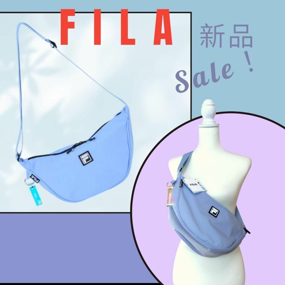 新品/フィラ ショルダーバッグ 使いやすい 軽量 撥水 斜め掛け バッグ ボディバッグ オープンポケット メンズ レディース 男女兼用拍卖