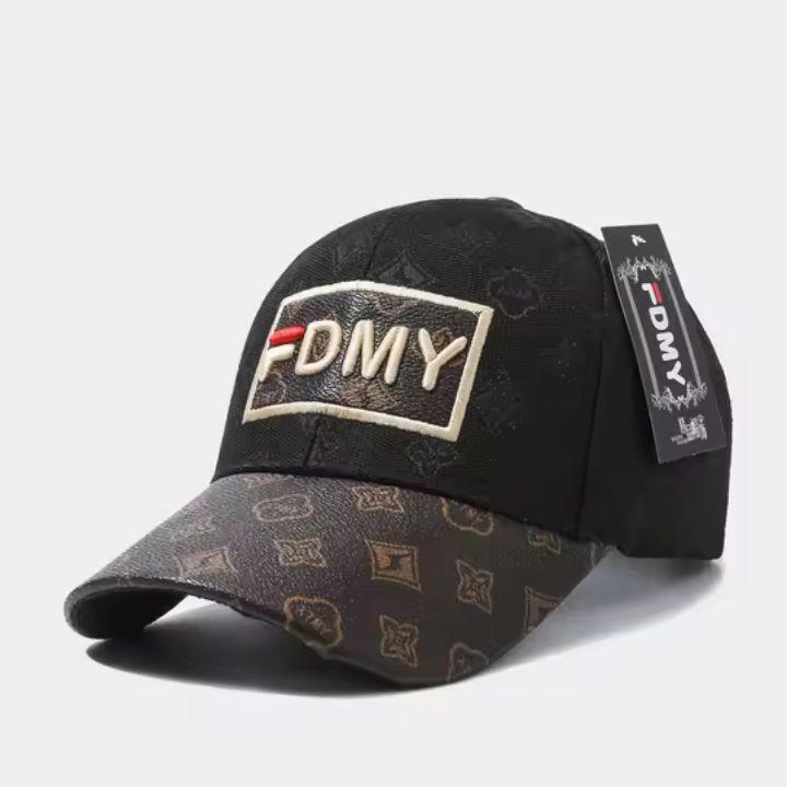 新品 モノグラム FDMY 刺繍 キャップ 野球帽 帽子 ユニセックス メンズ レディース ブラック ブラウン拍卖