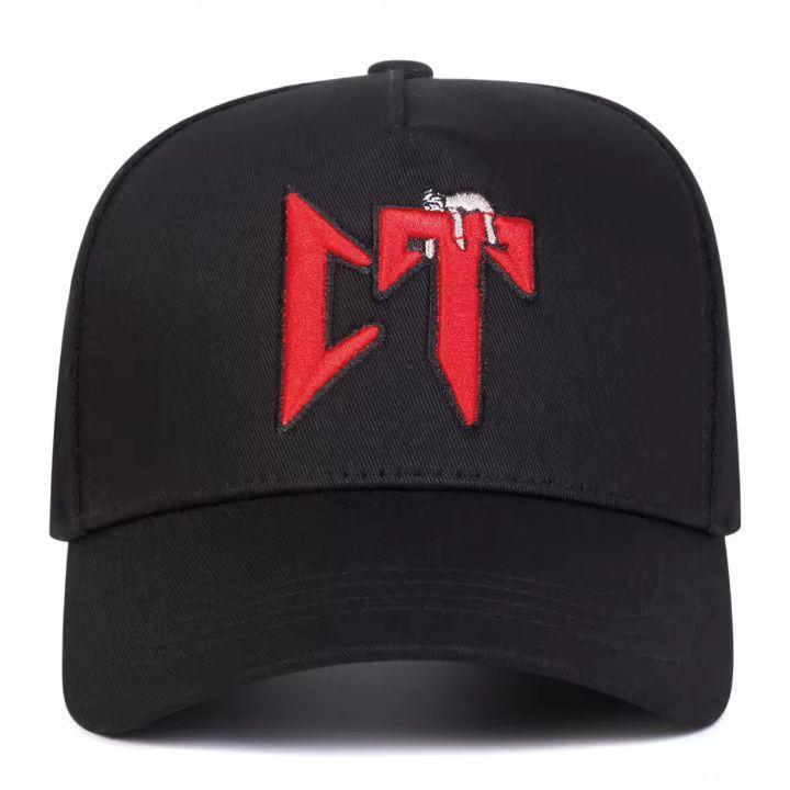 新品 ナマケモノ CT 刺繍 キャップ 野球帽 帽子 黒 ブラック メンズ レディース ユニセックス アメカジ ストリート拍卖