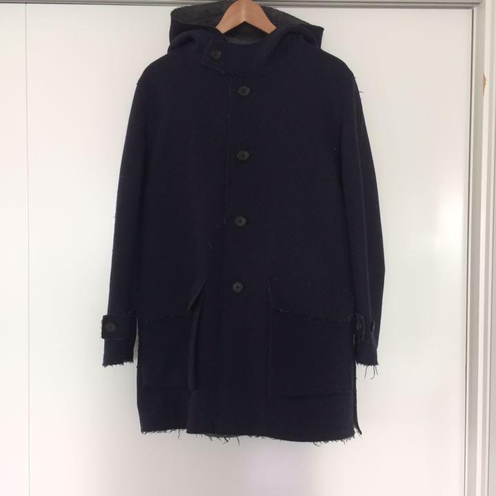 トゥモローランドtomorowlandエディションEDITIONカシミヤ混ウールモッズコート拍卖