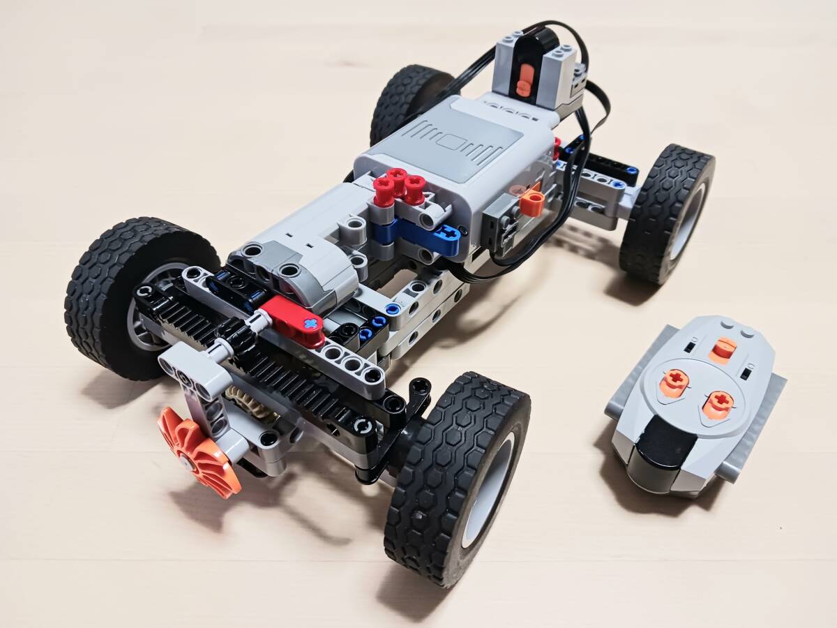 LEGO互換 4輪駆動 RCカー ブロック STEAM教育用拍卖