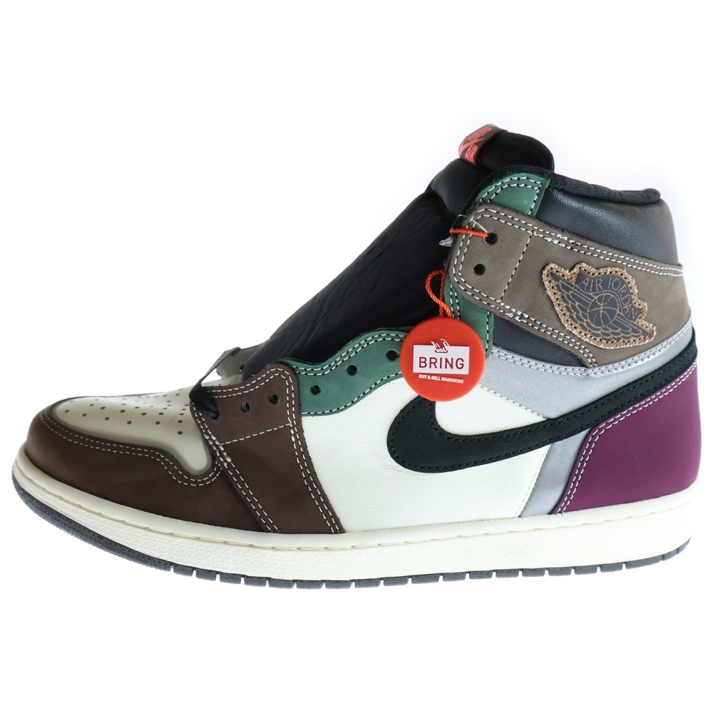 ナイキ AIR JORDAN 1 エアジョーダン 1 レトロ ハンドクラフト ハイカットスニーカー マルチ US11/29cm DH3097-001拍卖