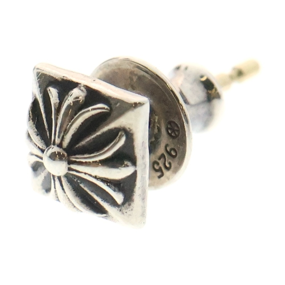 CHROME HEARTS クロムハーツ STUD PYRAMID PLS ピラミッドスタッド シルバーピアス拍卖