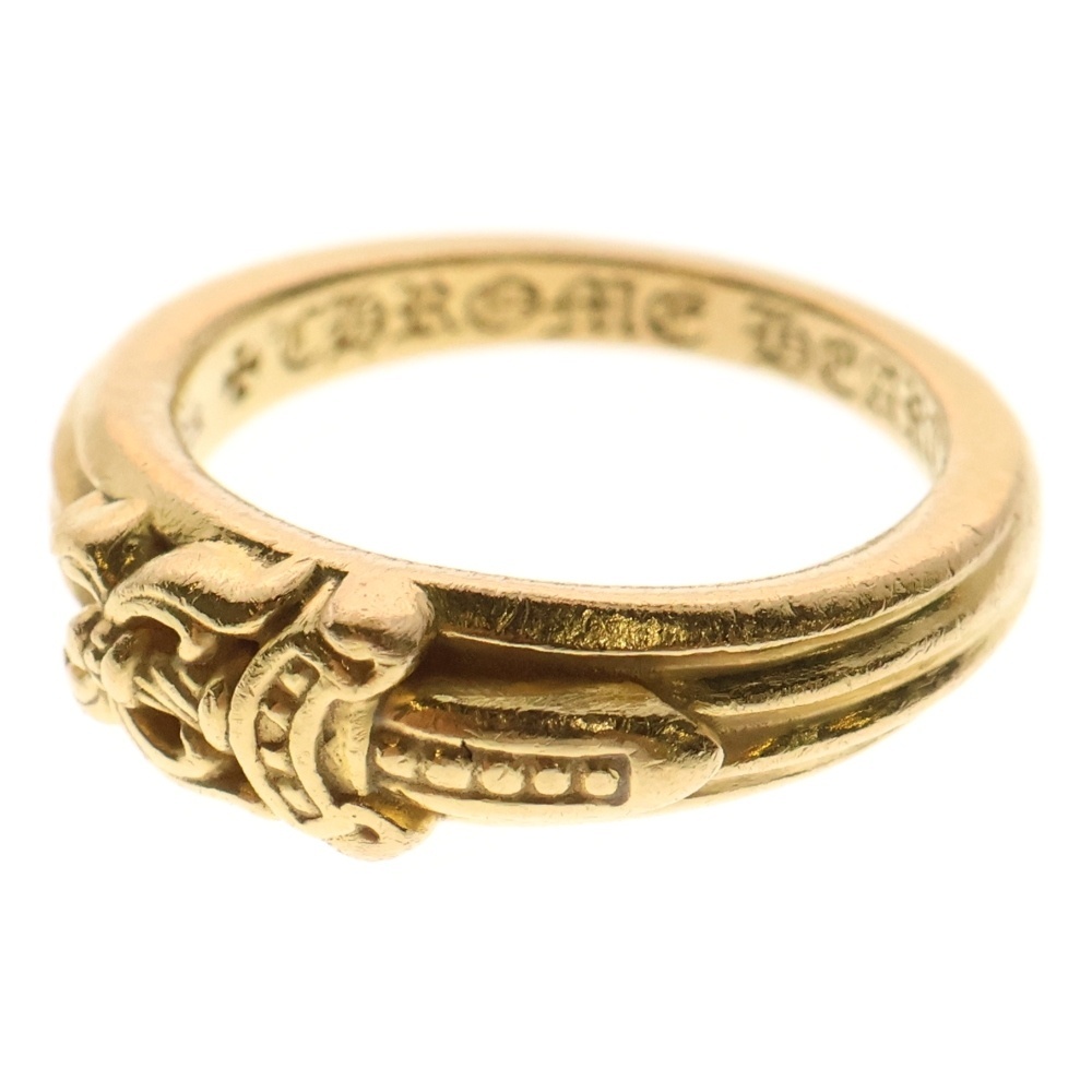 CHROME HEARTS クロムハーツ 22K BABYCLSC ベイビークラシック ダガーリング ゴールド BCA392拍卖