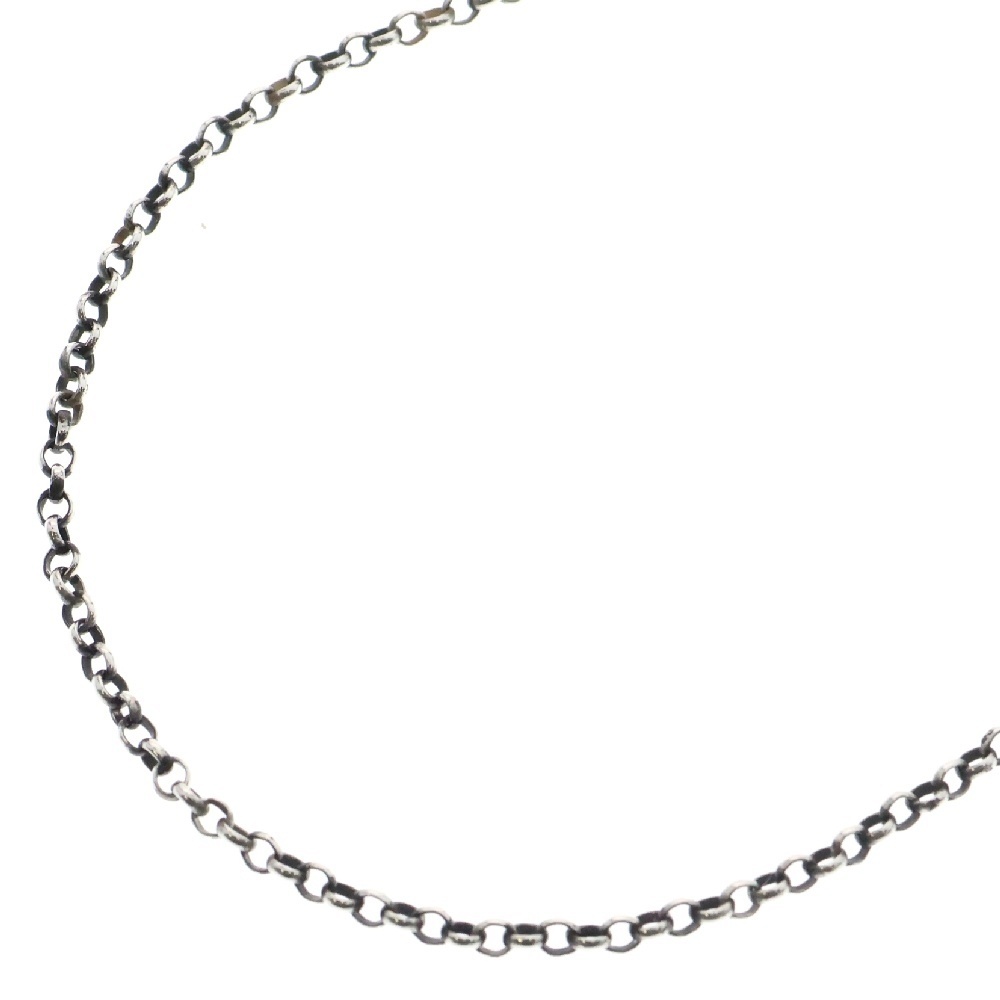 CHROME HEARTS クロムハーツ NECKCHAIN R18 ロールチェーンネックレス 18inch シルバー BCA083拍卖