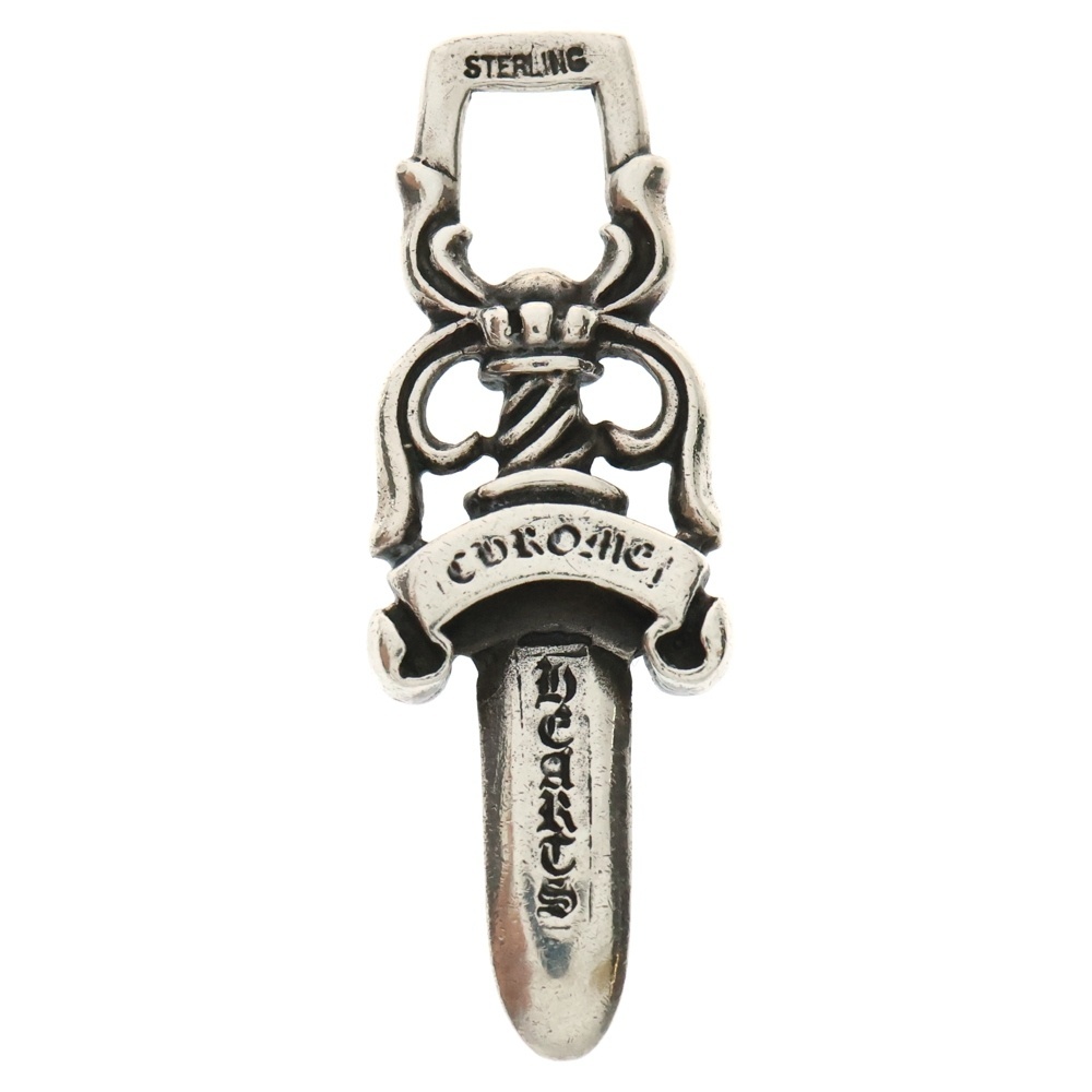 CHROME HEARTS クロムハーツ #10 DAGGER #10ダガー ペンダントトップ シルバー BCA194拍卖
