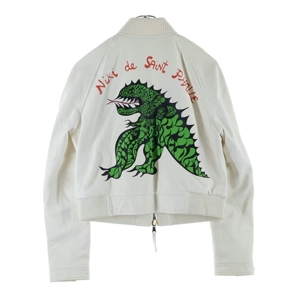 ディオール 18SS ×Niki de Saint Phalle ニキ ド サン ファル ドラゴンモチーフ ジャケット ブルゾン レディース 415V33AL075拍卖