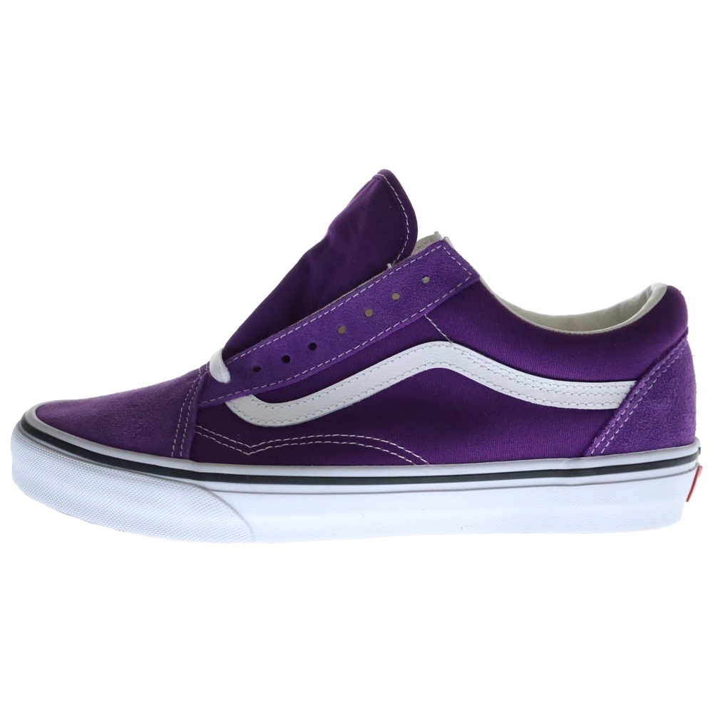 VANS ヴァンズ OLD SKOOL Theory purple magic VN0007NT1N8 オールドスクール ローカットスニーカー US8.5/26.5cm パープル拍卖