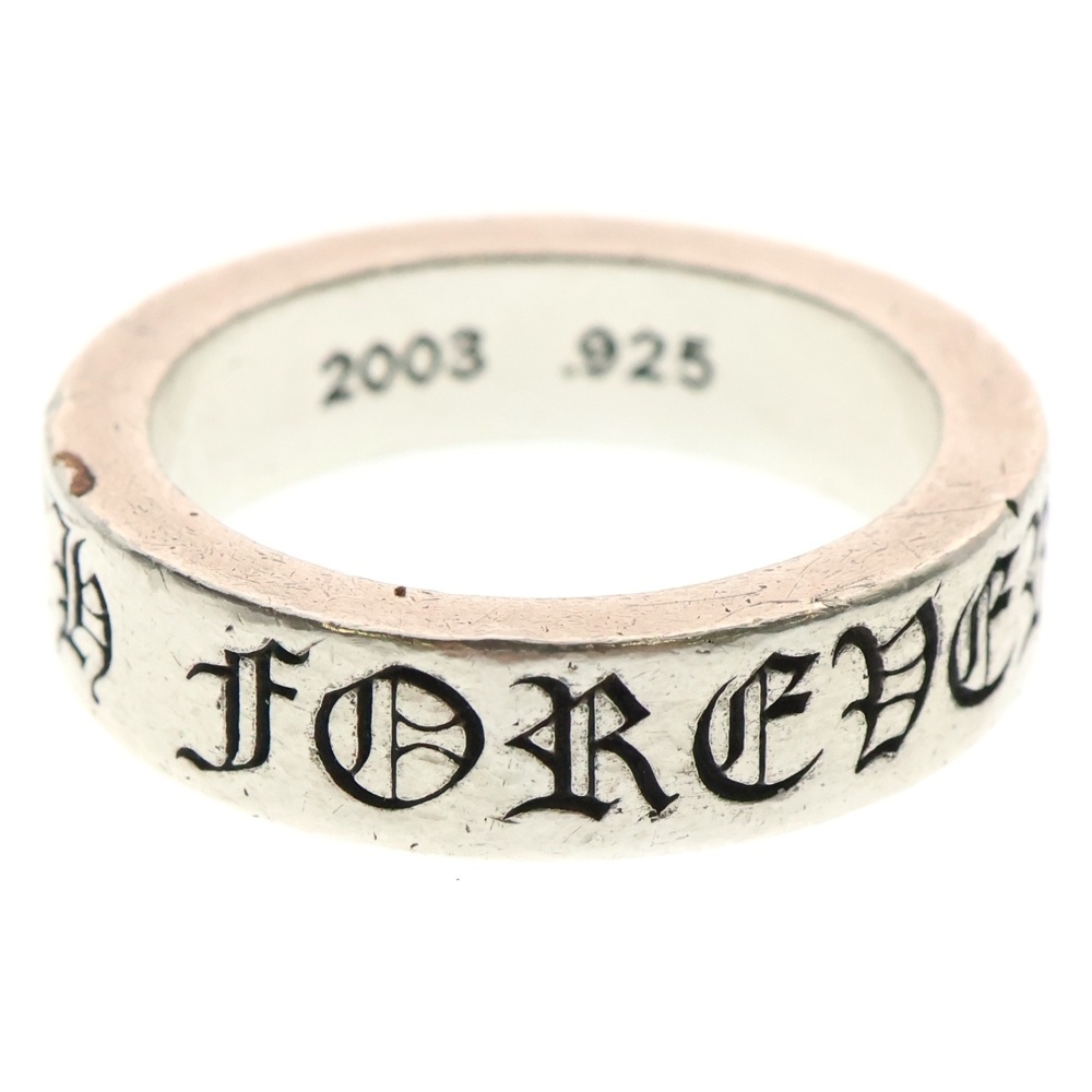 CHROME HEARTS クロムハーツ 6mm SPACER FOREVER 6mmスペーサーリング フォーエバーシルバー BCA337拍卖