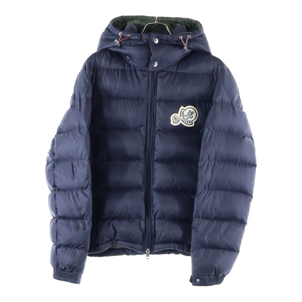MONCLER モンクレール 19AW BRAMANT E20914181149 53334 ブラマント ナイロン ジップアップ ダウンジャケット ネイビー拍卖