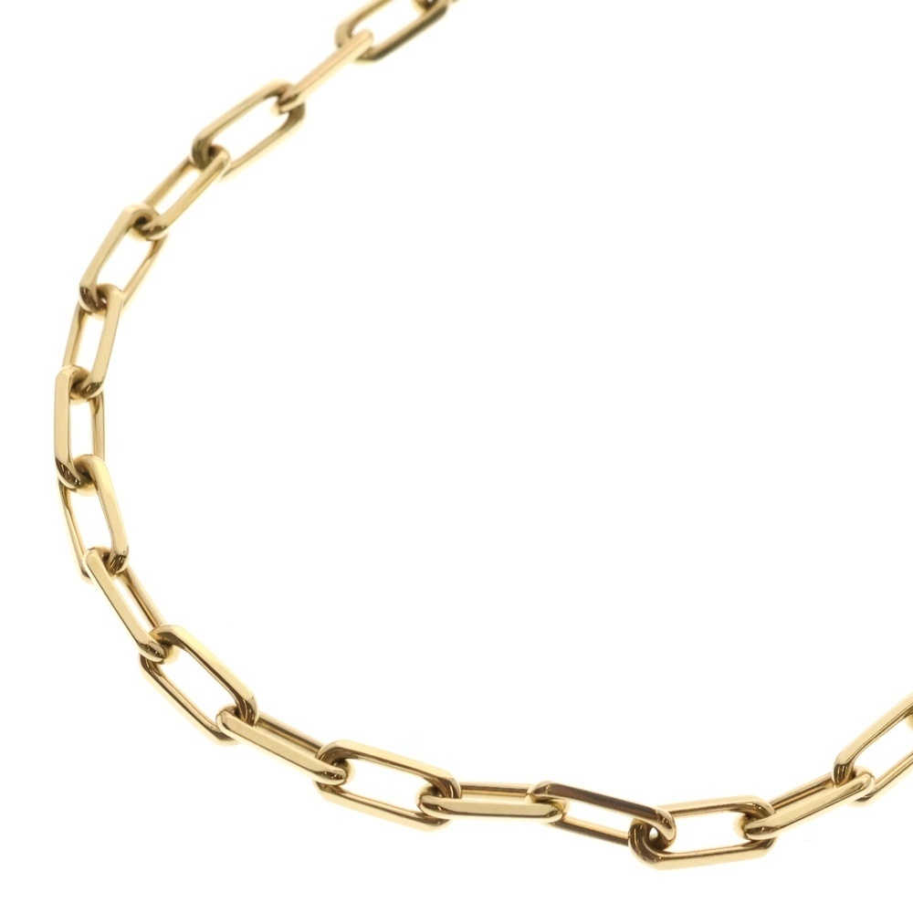 Cartier カルティエ サントス ドゥ カルティエ ネックレス チェーン Au750 K18 YG イエローゴールド ジュエリー拍卖