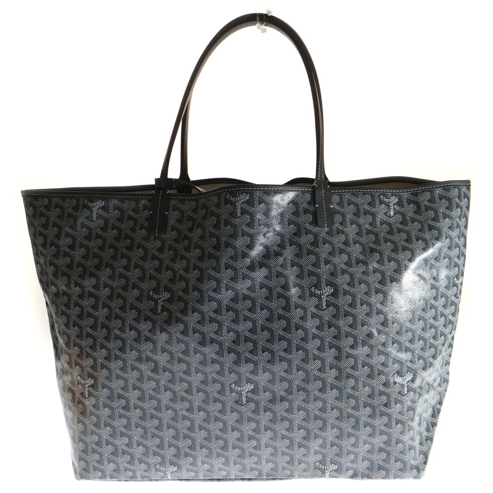 GOYARD ゴヤール サンルイGM グレー PVC トートバッグ拍卖
