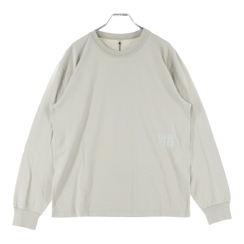 ALEXANDER WANG アレキサンダーワン L/S T-Shirt 長袖Tシャツ ロンT ベージュ 4CC3211254拍卖