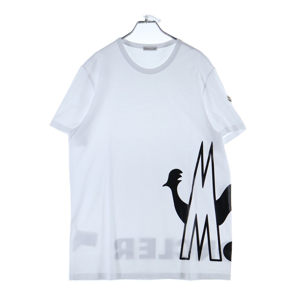 MONCLER モンクレール 19AW ロゴ モンダック 半袖Tシャツ ホワイト E20918046150拍卖