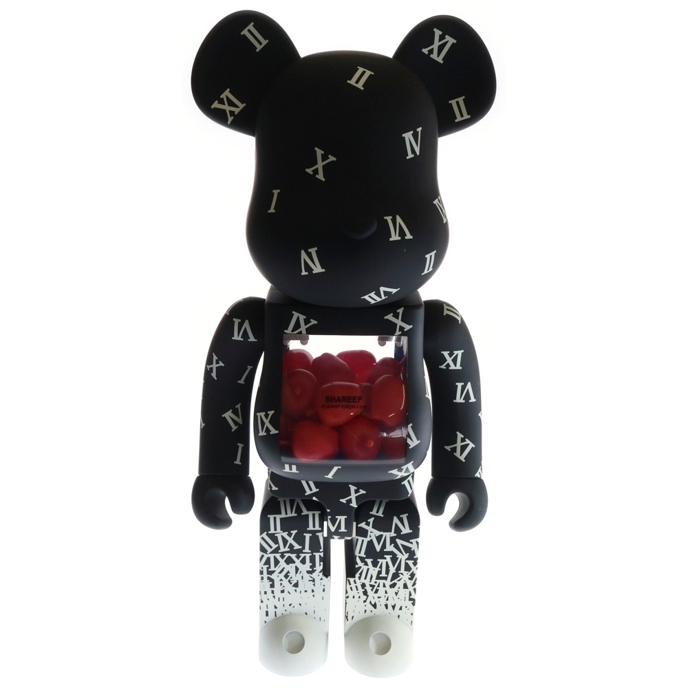 MEDICOM TOY メディコムトイ BE@RBRICK SHAREEF 1000% ベアブリック シャリーフ フィギュア ブラック拍卖