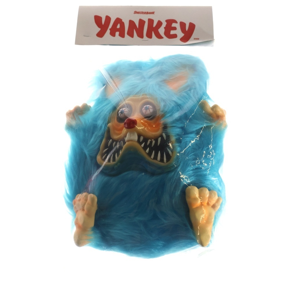 MEDICOM TOY メディコムトイ 2018 SHELTERBANK YANKEY シェルターバンク ヤンキー ソフビ フィギュア ブルー拍卖