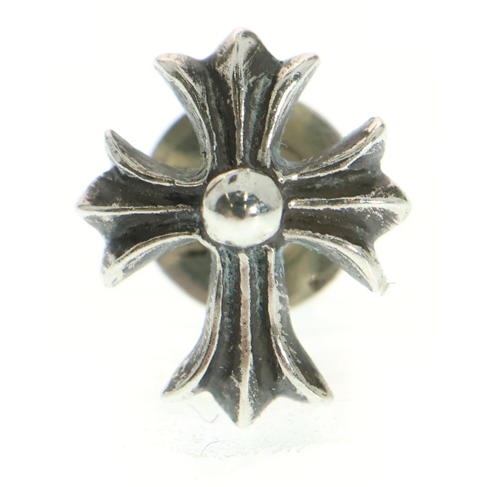 CHROME HEARTS クロムハーツ No2 CH CRS CHクロス スタッズピアス シルバー BCA407拍卖