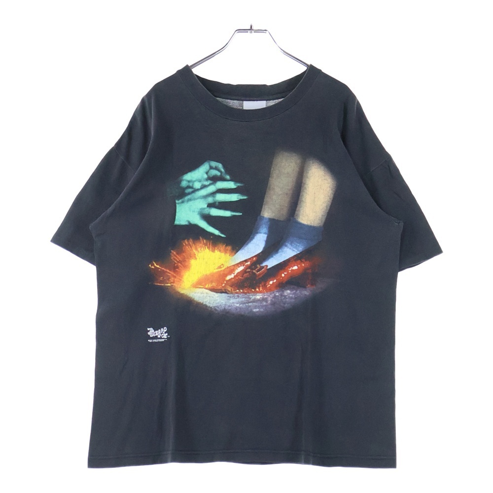 VINTAGE ヴィンテージ 90s THE WIZARD OF OZ HAND & LEGS STANLEY TEE オズの魔法使い フロントプリント半袖Tシャツ カットソー ブラック拍卖