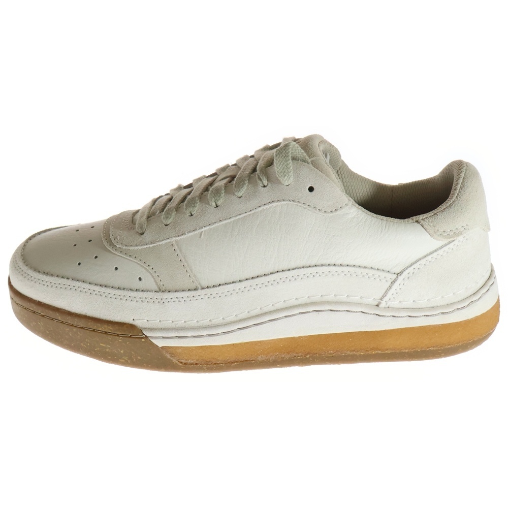 Clarks クラークス CRAFTCOURT LACE クラフトコートレース プラットフォーム ローカットスニーカー ホワイト US11/28cm拍卖