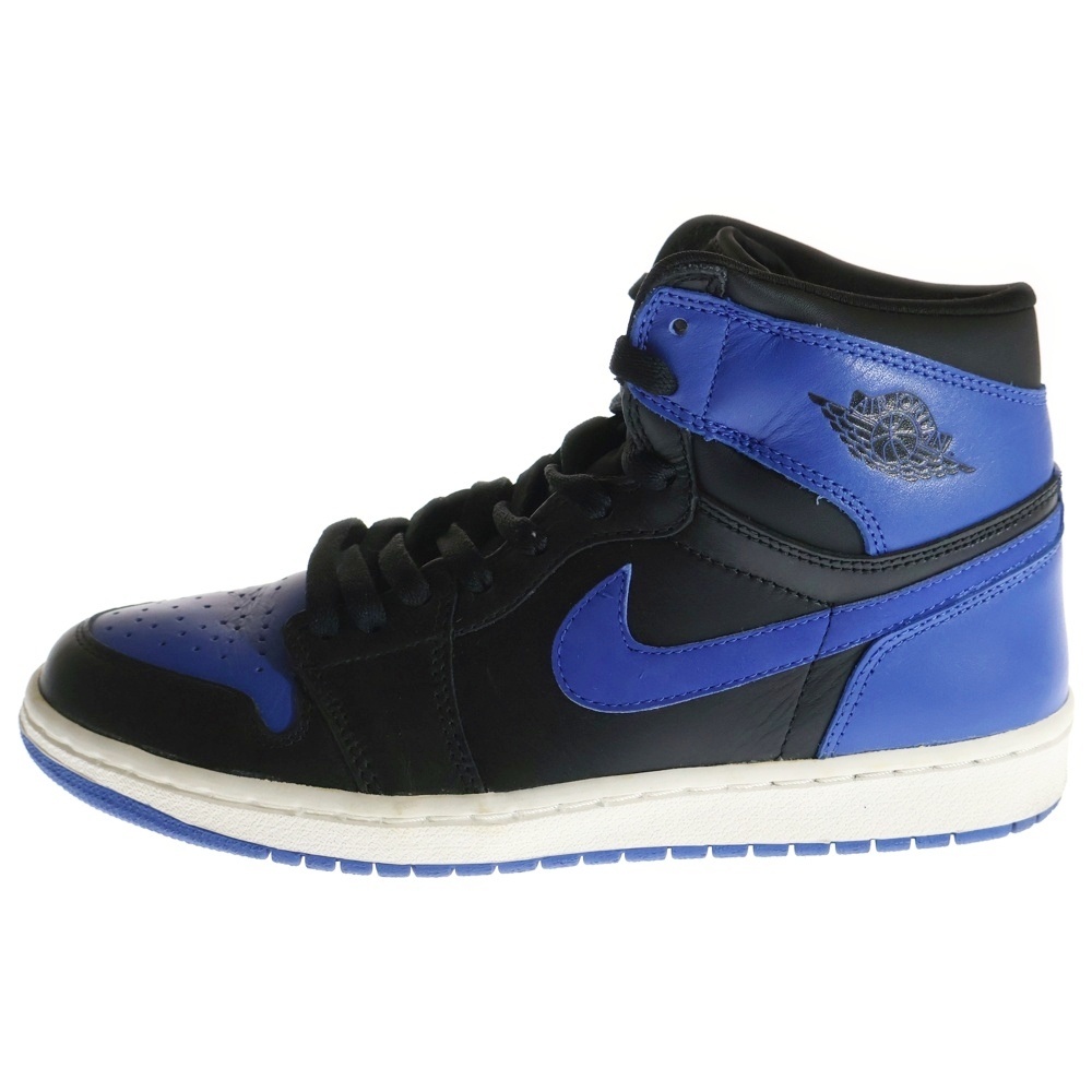 ナイキ 【観賞用2001年製】AIR JORDAN1 RETRO エアジョーダン1 ハイカットスニーカー ロイヤル 136066-041 US927.0cm拍卖