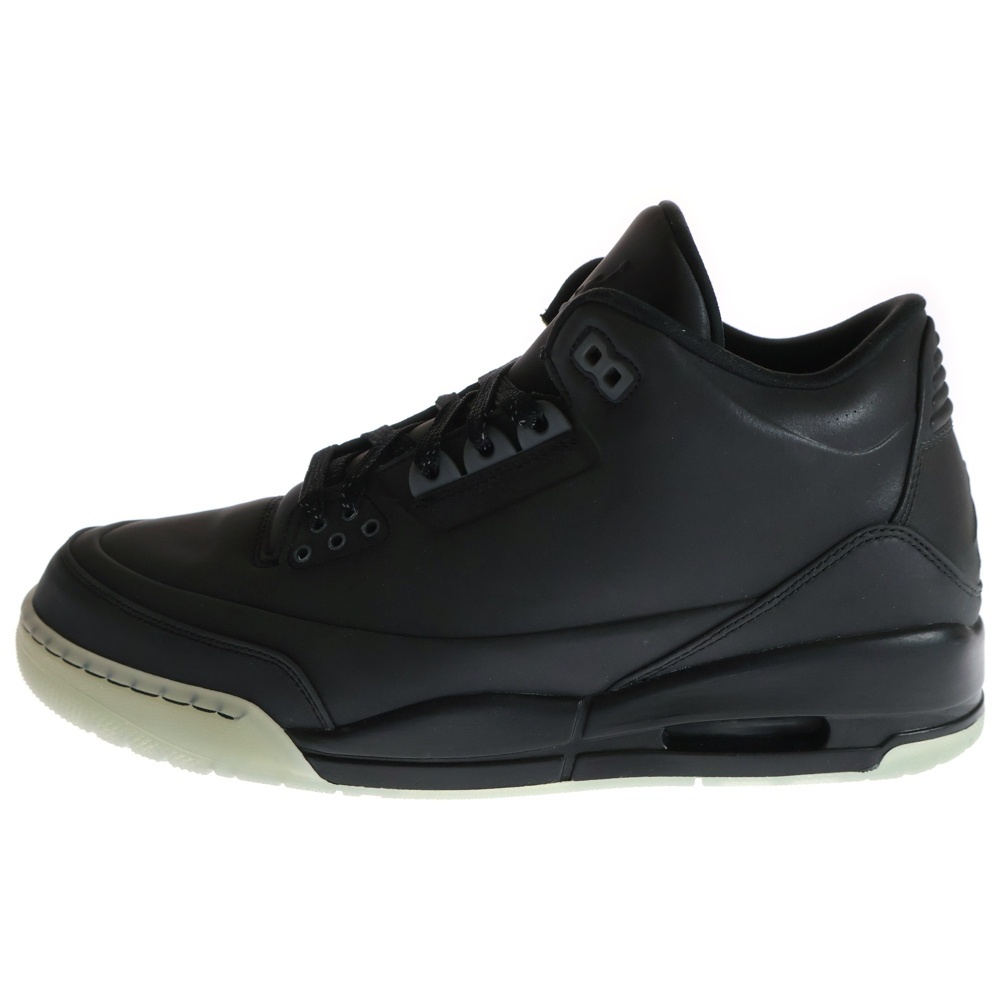 NIKE ナイキ 【観賞用2014年製】 AIR JORDAN 3 RETRO 5LAB3 エアジョーダン3 レトロ ハイカットスニーカー ブラック US10/28cm 631603-010拍卖
