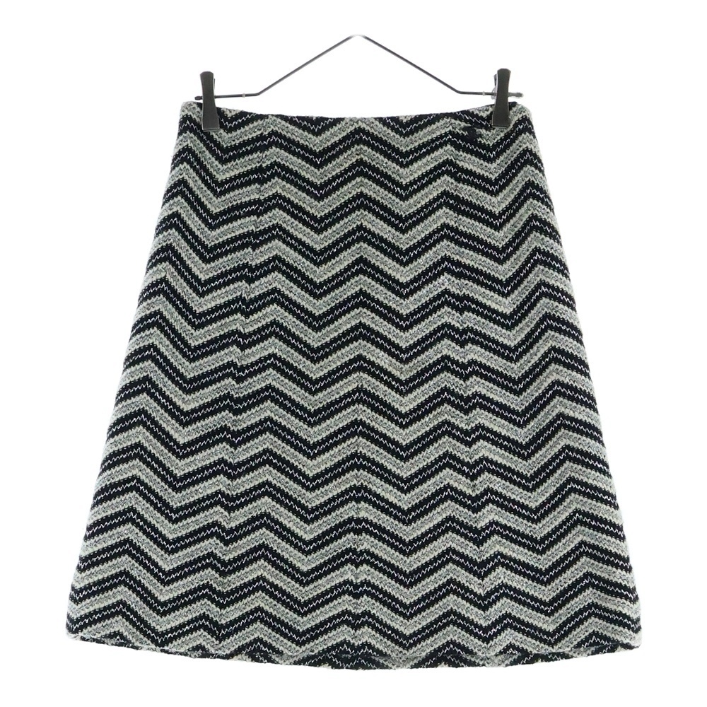 CHANEL シャネル ツイードスカート レディース P19873V11553 ブラック/ホワイト拍卖