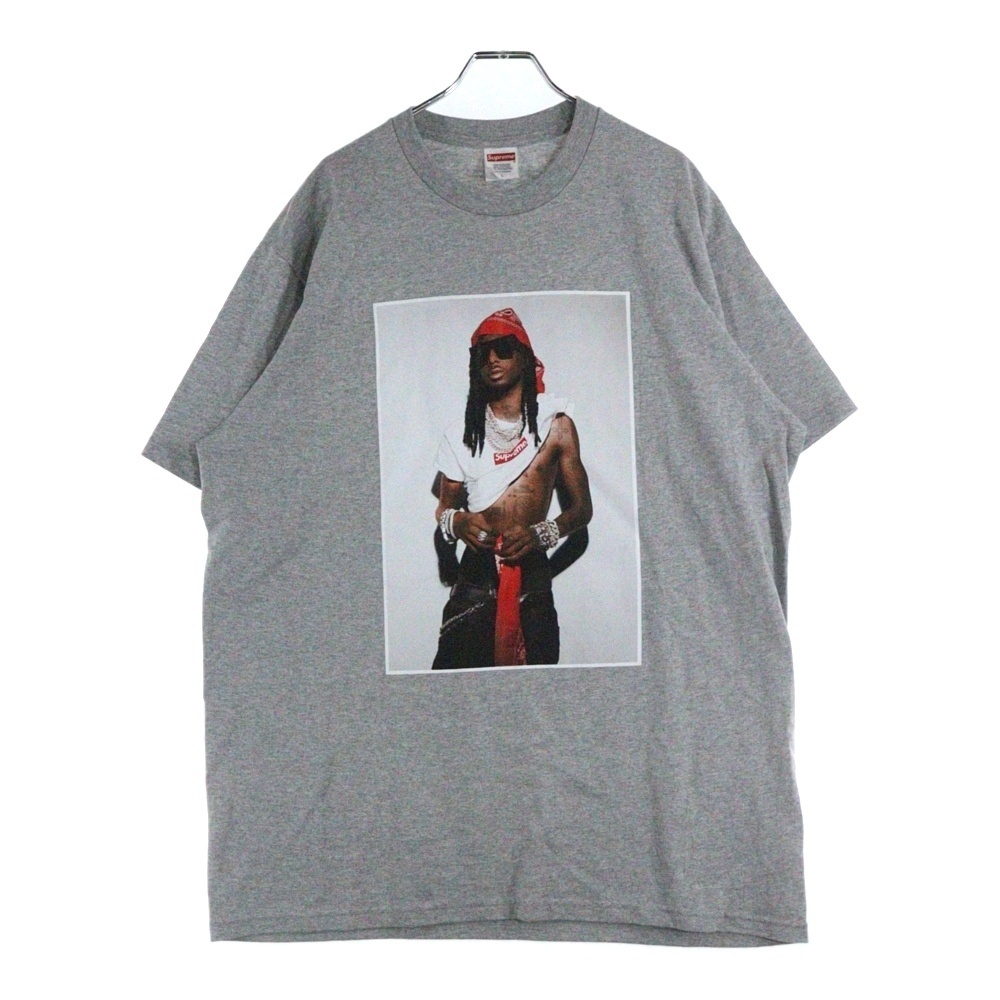 SUPREME シュプリーム 25AW Playboi Carti Tee プレイボーイカーティ 半袖Tシャツ カットソー グレー拍卖