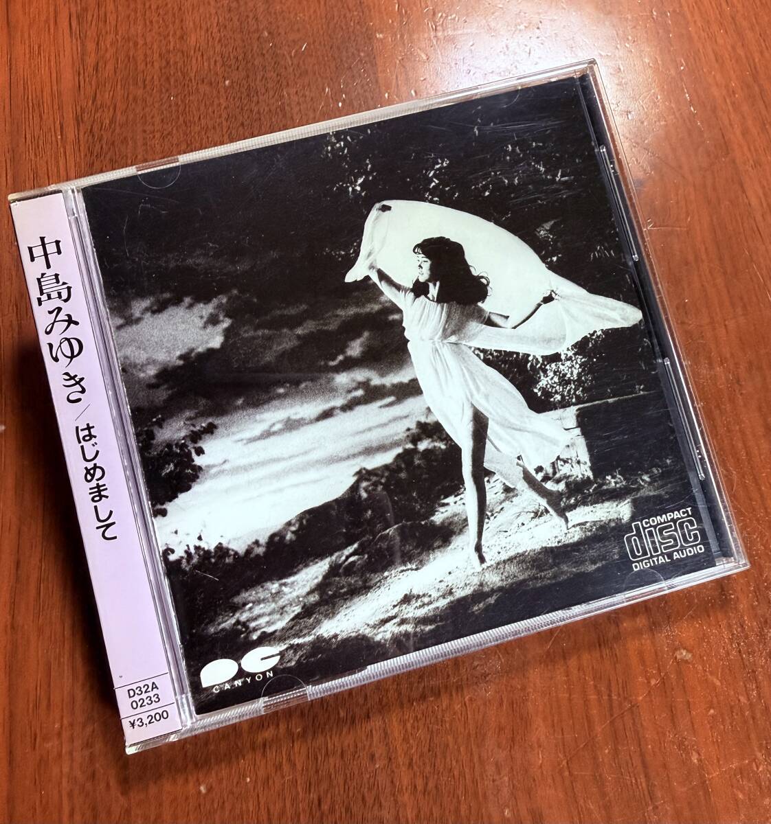 R9365A-YPP 【CD】 コレクター品 帯付きCD 中島 みゆき はじめまして / D32A-0233 / 4988012236234拍卖