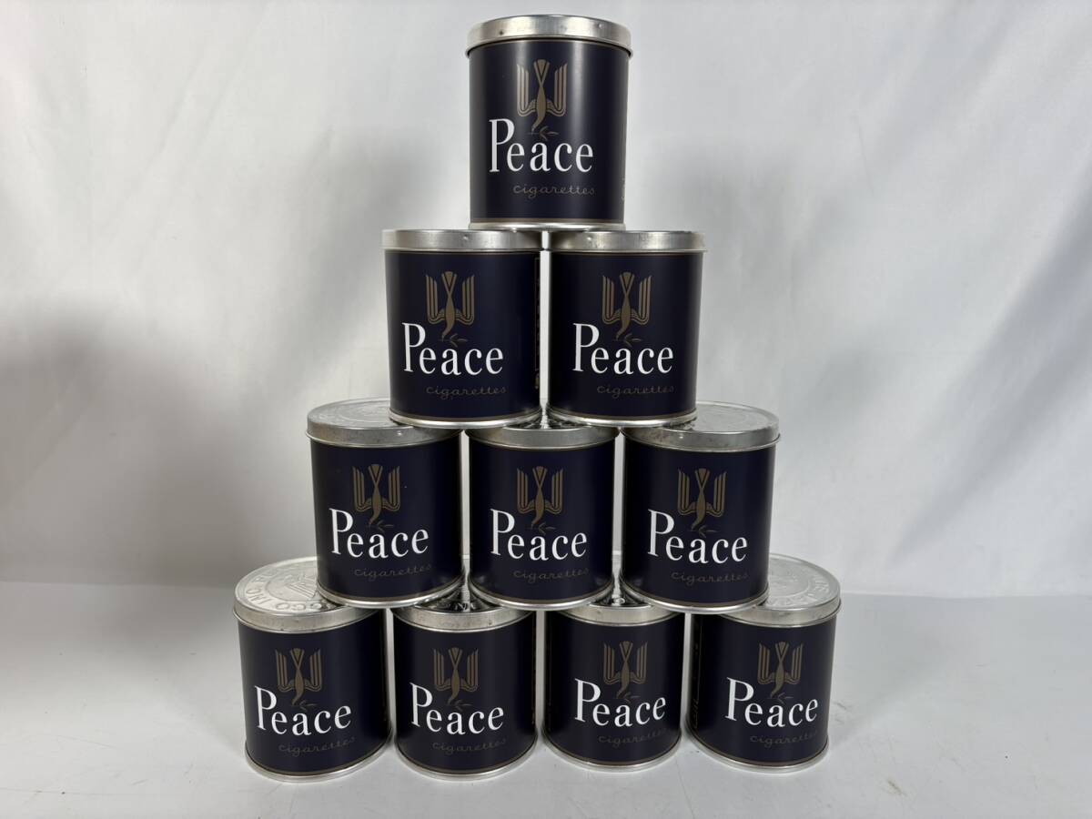 S) 缶ピース 缶ピーの空き缶 Peace タバコ 箱付き S7I2310拍卖