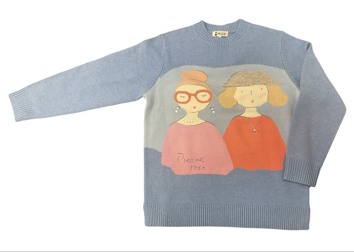 025秋冬 ピッコーネスタジオ プルオーバー 40 ブルー拍卖