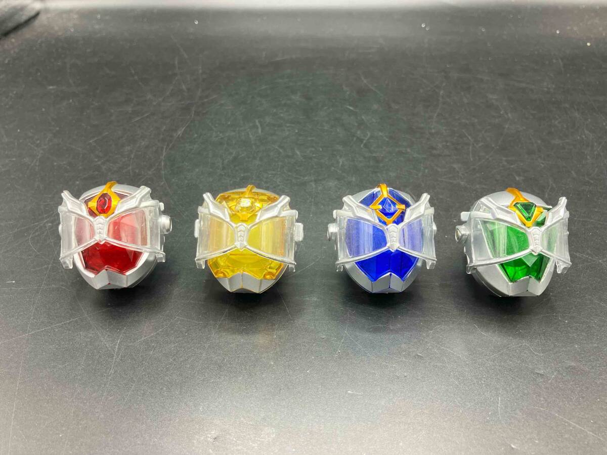 DX フレイム ウォーター ハリケーン ランドドラゴン ウィザードリング 4種セット 仮面ライダーウィザード 拍卖
