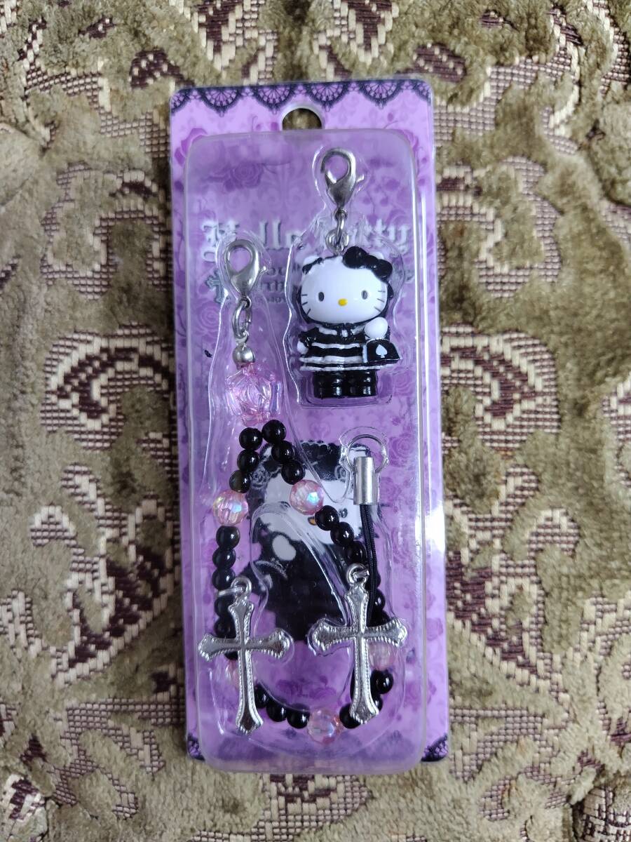レア!! 嶽本野ばら ゴスロリ ハローキティ ストラップ 根付け拍卖