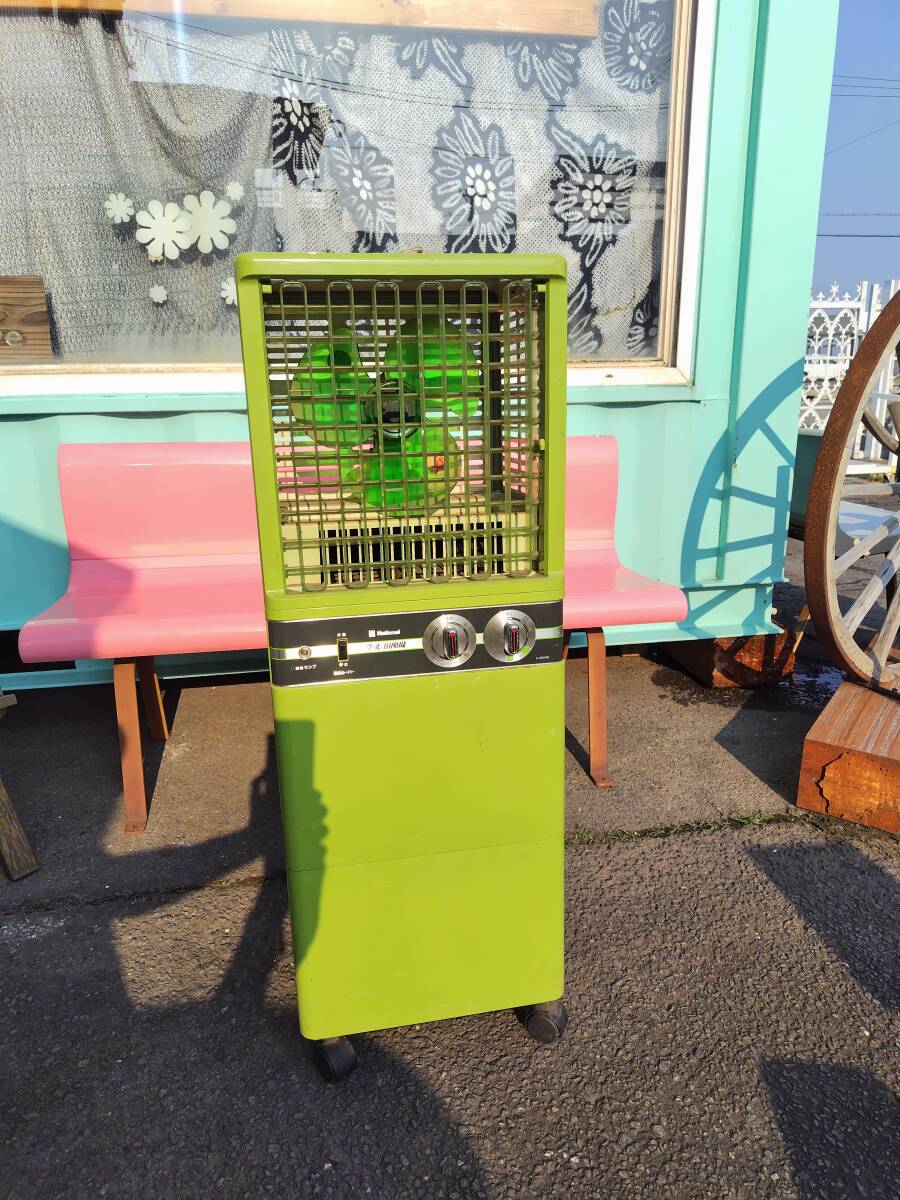 引き取り限定 動作品 National ナショナル クール扇風機 F-25CPM 検)昭和レトロ アンティーク スポットクーラー拍卖