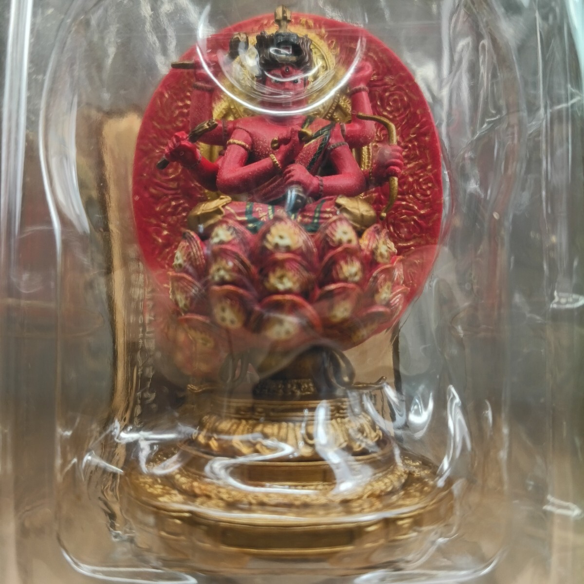 未使用品 向吉悠睦の世界:仏像フィギュアコレクション 『愛染明王像』拍卖